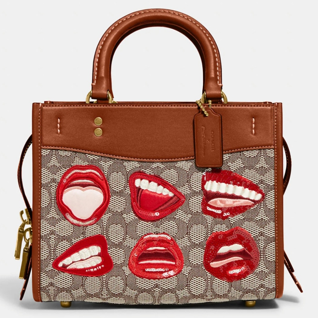 Coach X Tom Wesselmann Rogue 25 In Signature Textile Jacquard